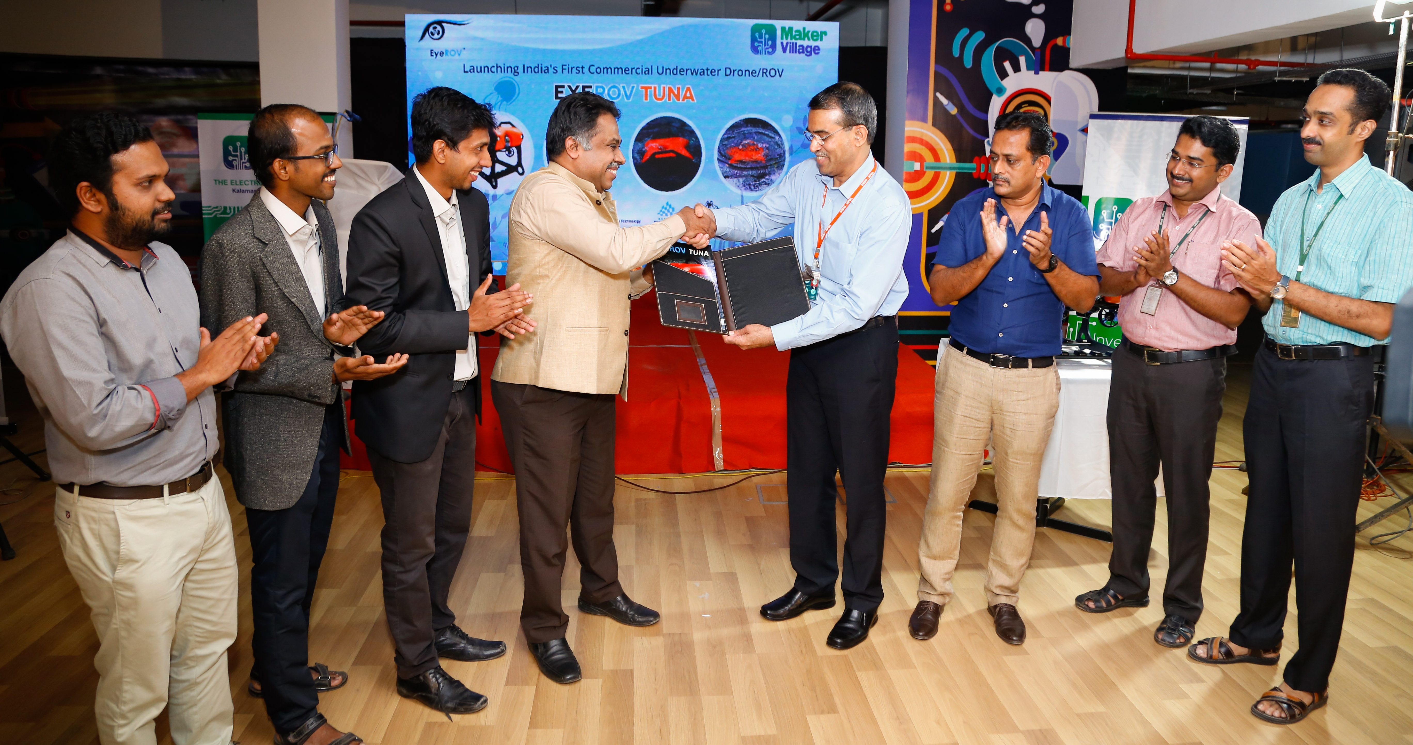 first underwater robotic drone